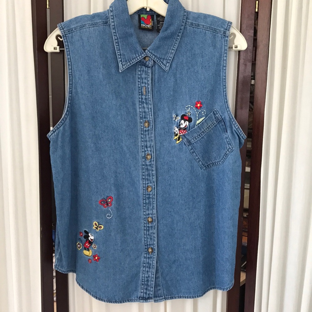 Mickey unlimited jean top